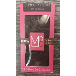 Tablette chocolat noir 80%